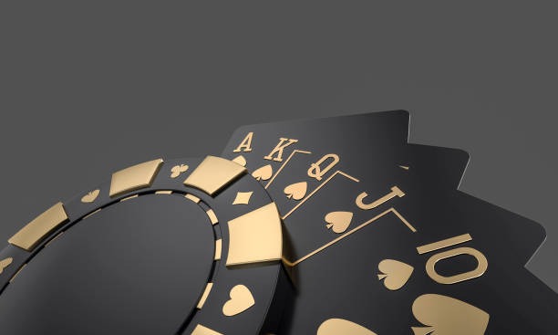 Live dealer at m11slot Bandar Poker table with cards and chips